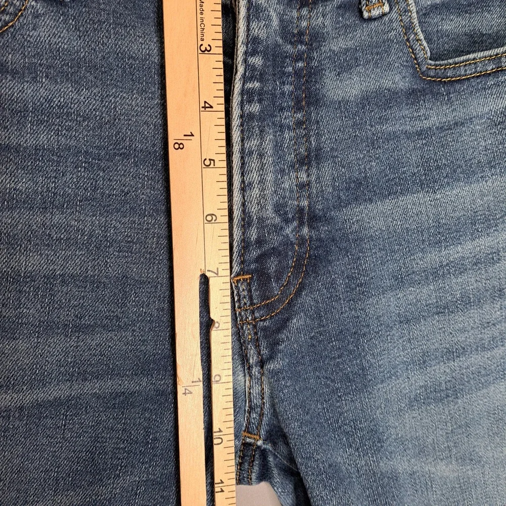 Lucky Brand 121 Slim Straight Mens W33 L30 Blue Denim Jeans Casual Workwear Core